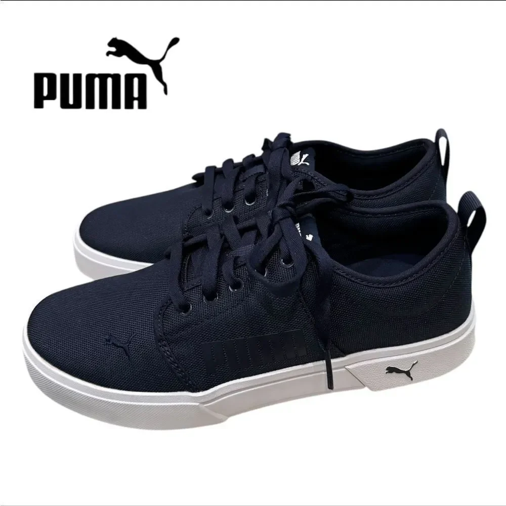 New Puma El Rey II Slip-On Navy Men's Shoes Sneakers 7.5
